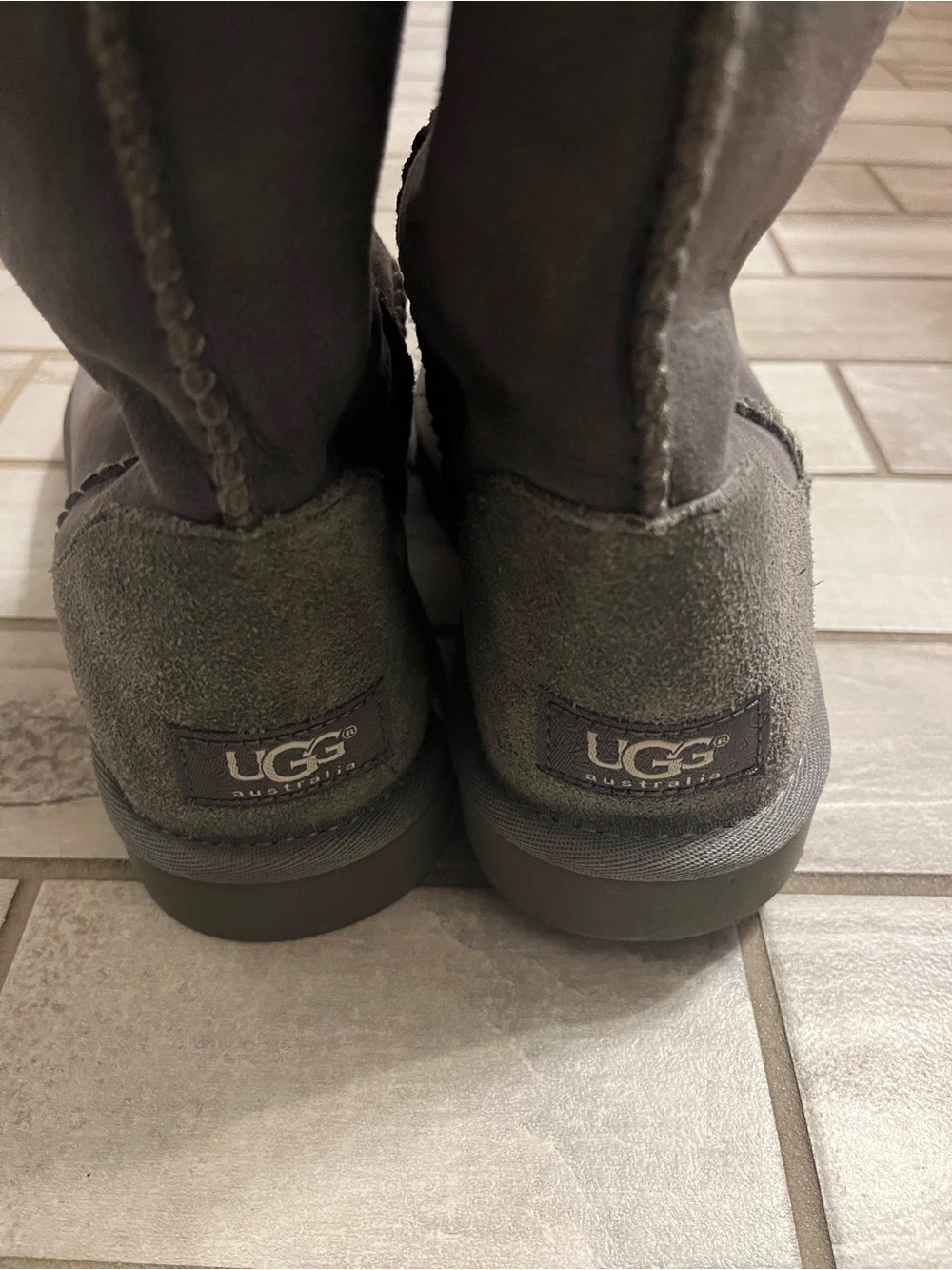 UGG women's tall Boot - Charcoal Gray